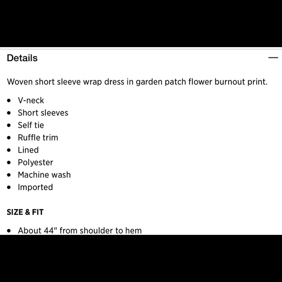 MK Wrap Dress - Picture 7 of 7